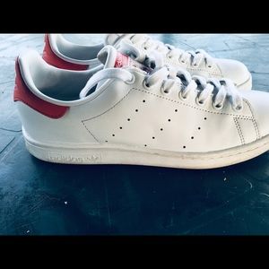 Adidas Stan Smith White Red